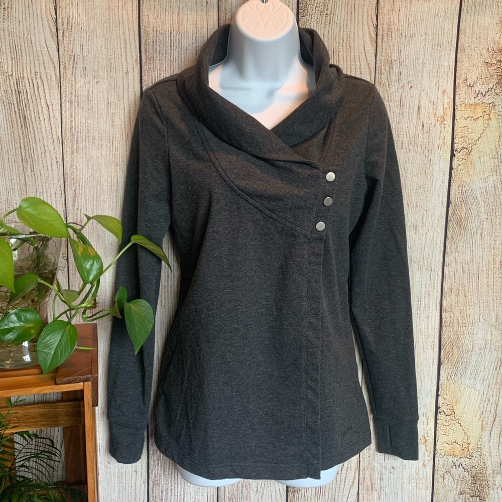 DANSKIN Cowl neck activewear coverup
